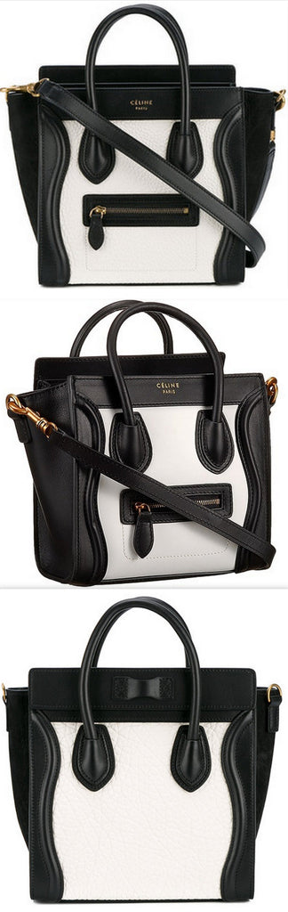 Nano Debossed Luggage Handbag - DESIGNER INSPIRED FASHIONS