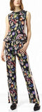 Crepe Top and Pant Set with Floral Print