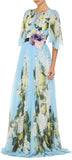 Fruit & Floral Print Maxi Dress