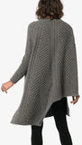 Asymmetric Cable Knit Jumper