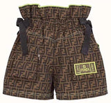 FF Logo Neon Stripe Shorts