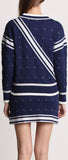 Embroidered Cashmere-Blend Knit Sweater & Skirt Set *Limited Stock*