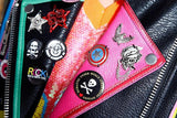 Embellished 'Rock Group' Faux Leather Jacket - DESIGNER INSPIRED FASHIONS
