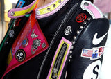 Embellished 'Rock Group' Faux Leather Jacket - DESIGNER INSPIRED FASHIONS