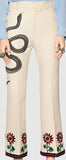Embroidered Blazer & Pant Set in White - DESIGNER INSPIRED FASHIONS