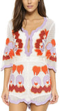 'Never Ever' Embroidered Romper - DESIGNER INSPIRED FASHIONS