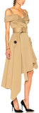 Asymmetrical Belted Dress - DESIGNER INSPIRED FASHIONS