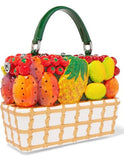 Fruit-Embellished Tote