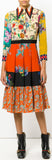 Patchwork Print Dress