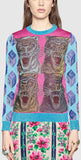 Tiger Intarsia Knit Sweater