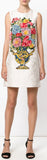 Jacquard Embroidered Flowers Dress - DESIGNER INSPIRED FASHIONS