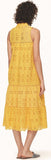 Eyelet Patio Dress - Yellow, Black or White - DESIGNER INSPIRED FASHIONS
