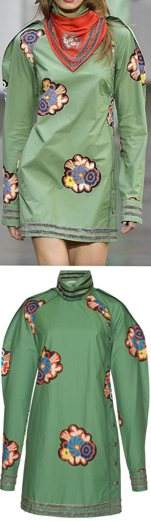 Printed Kimono Top