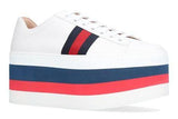 Leather Platform Sneaker | DESIGNER INSPIRED FASHIONS