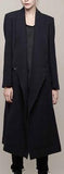 Wool Blend Coat in Black or White - DESIGNER INSPIRED FASHIONS