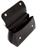 Small Sicily Shoulder Bag, Black