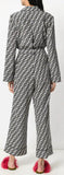 Belted FF Logo Jumpsuit