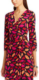 'Julian' Wrap Dress in Midnight Kiss - DESIGNER INSPIRED FASHIONS