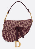 Oblique Saddle Bag - Blue or Red