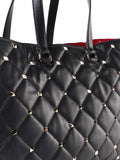 Boomstud Quilted Leather Tote Bag | DESIGNER INSPIRED FASHIONS