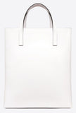 Long Vring Shopping Tote, White