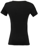 Button Embellished T-Shirt - (White, Black, Red,Green) - DESIGNER INSPIRED FASHIONS