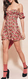 'Amelia' Strapless Mini Dress - DESIGNER INSPIRED FASHIONS