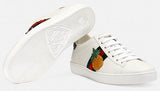 Ace Embroidered Low Top Sneaker - Pineapple & Ladybug - DESIGNER INSPIRED FASHIONS