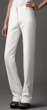 Bootcut White Trousers - DESIGNER INSPIRED FASHIONS