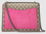 Dionysus Embroidered Shoulder Bag Multi/Pink - DESIGNER INSPIRED FASHIONS