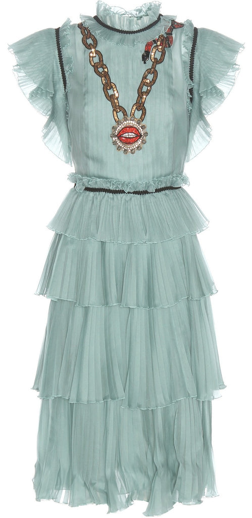 Embellish Ruffle-Tiered Dress - DESIGNER INSPIRED FASHIONS