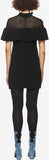 Yoke Frill Sweater Dress