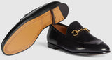 'Jordaan' Leather Loafers in Black - DESIGNER INSPIRED FASHIONS