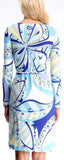 Printed Jersey Day Dress in a Silk Blend - DESIGNER INSPIRED FASHIONS