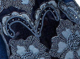 Embellished Floral Faded Jeans - DESIGNER INSPIRED FASHIONS