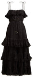 'Juniper' Pintuck-Pleated Cotton Dress