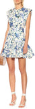 'Moncur' Flounce Mini Dress
