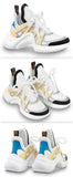 'Archlight' Sneakers, Yellow & Grey