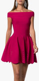 Off-the-Shoulder Mini Dress | DESIGNER INSPIRED FASHIONS