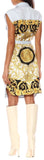 Denim Dress with Baroque Back | DESIGNER INSPIRED FASHIONS