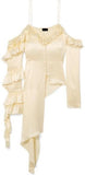 Pireus Asymmetric Ruffled Top