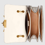 Queen Margaret Snakeskin Top Handle Bag