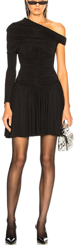 Rouched Mini Dress