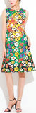 Floral Printed Multicolored Dress