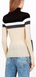 Stripes Instarsia Pullover