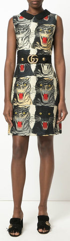 Tiger Print Dress | DESIGNER INSPIRED FASHIONS