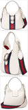 Dionysus Leather Hobo Bag White - DESIGNER INSPIRED FASHIONS
