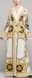 Medusa Printed Robe-Dress