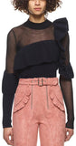 Asymmetric Frill Sweater