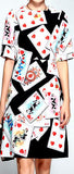 Cards Printed Dress